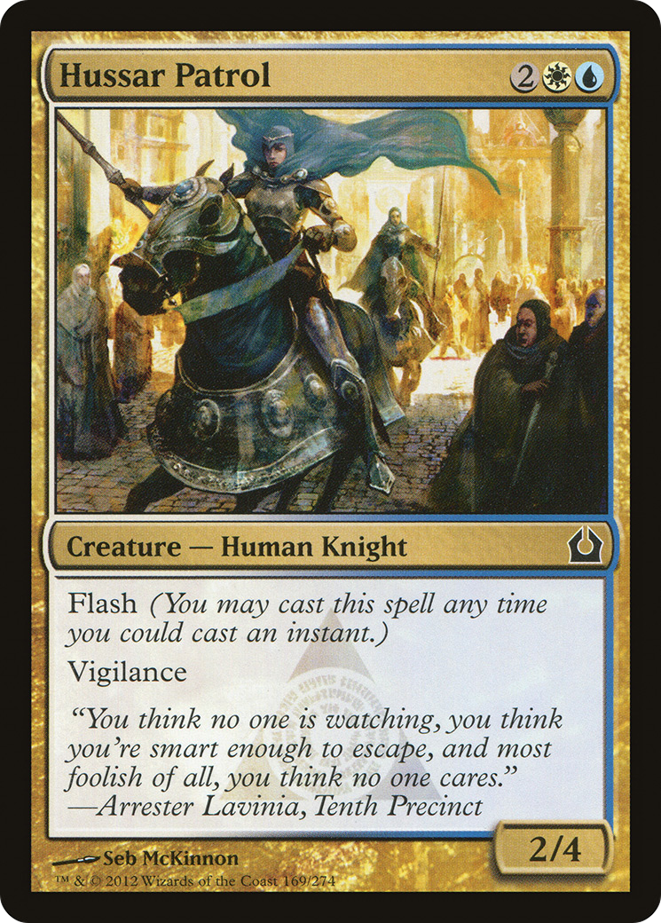 Hussar Patrol [Return to Ravnica] Foil