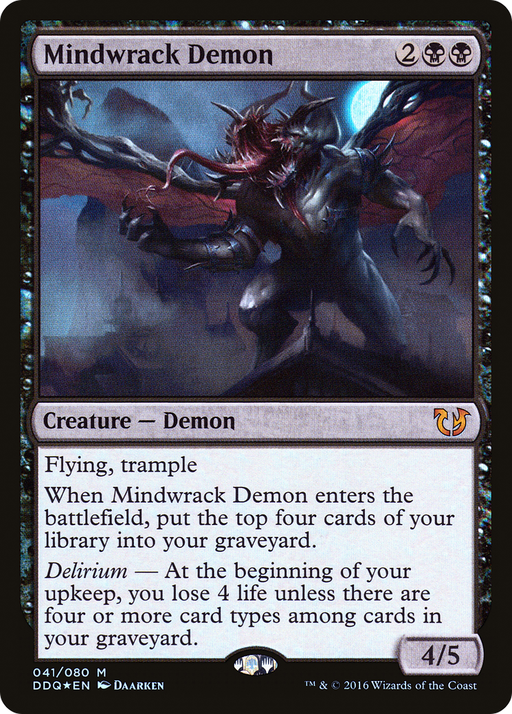 Mindwrack Demon [Duel Decks: Blessed vs. Cursed] Foil