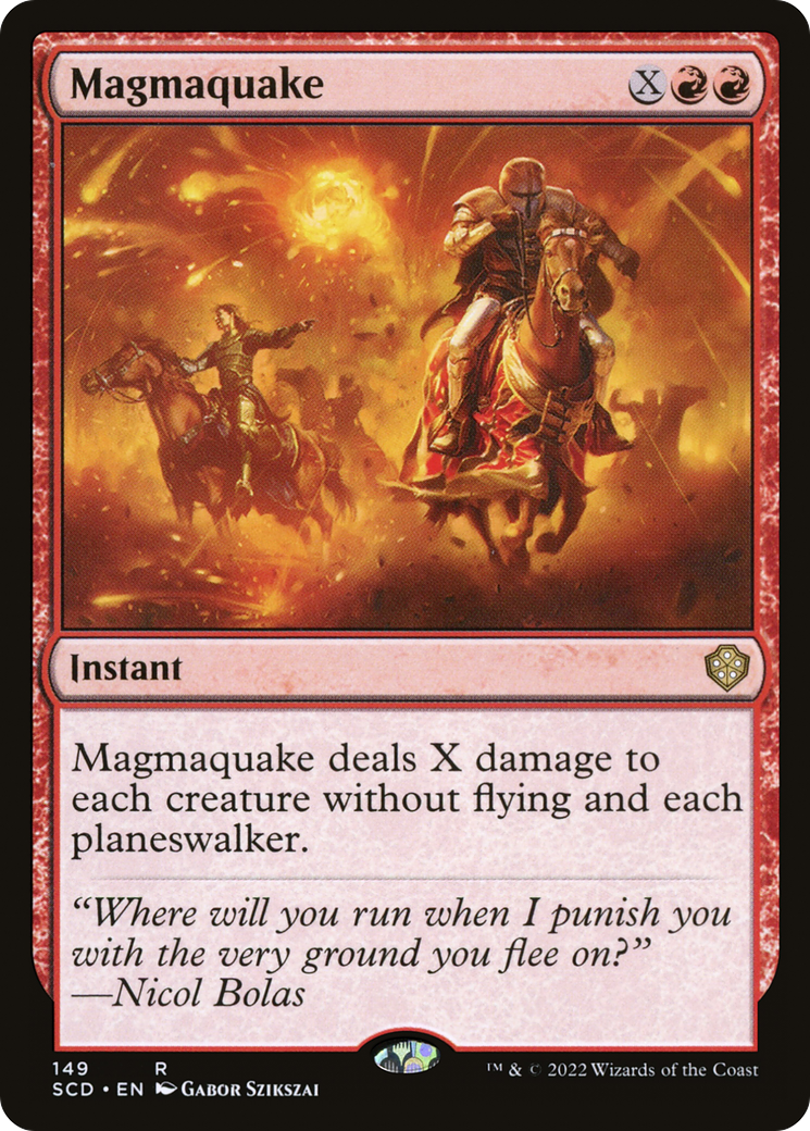 Magmaquake [Starter Commander Decks]