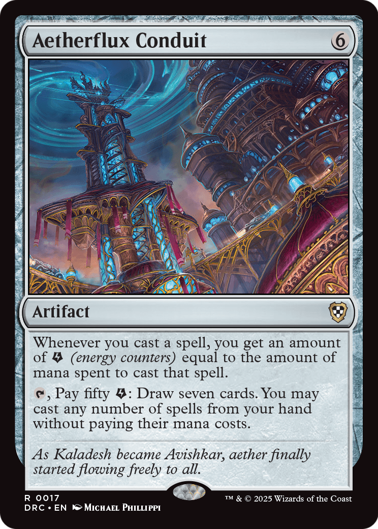 Aetherflux Conduit (-017) [Commander: Aetherdrift]
