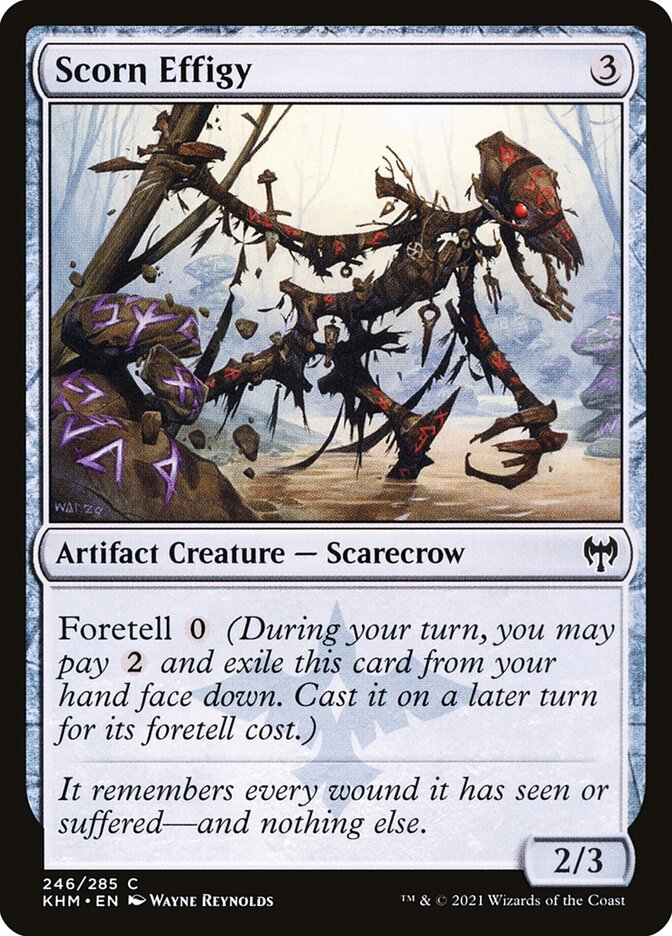 Scorn Effigy 246/285 (Kaldheim)  - Foil