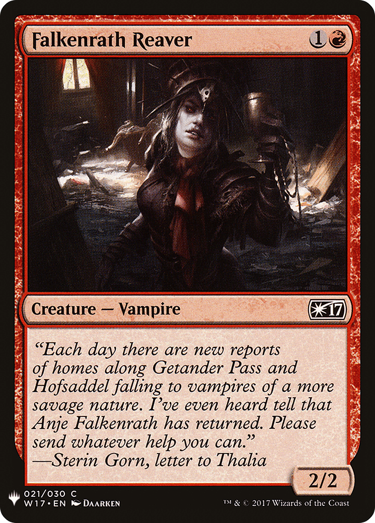 Falkenrath Reaver |  (W17-21) [The List]