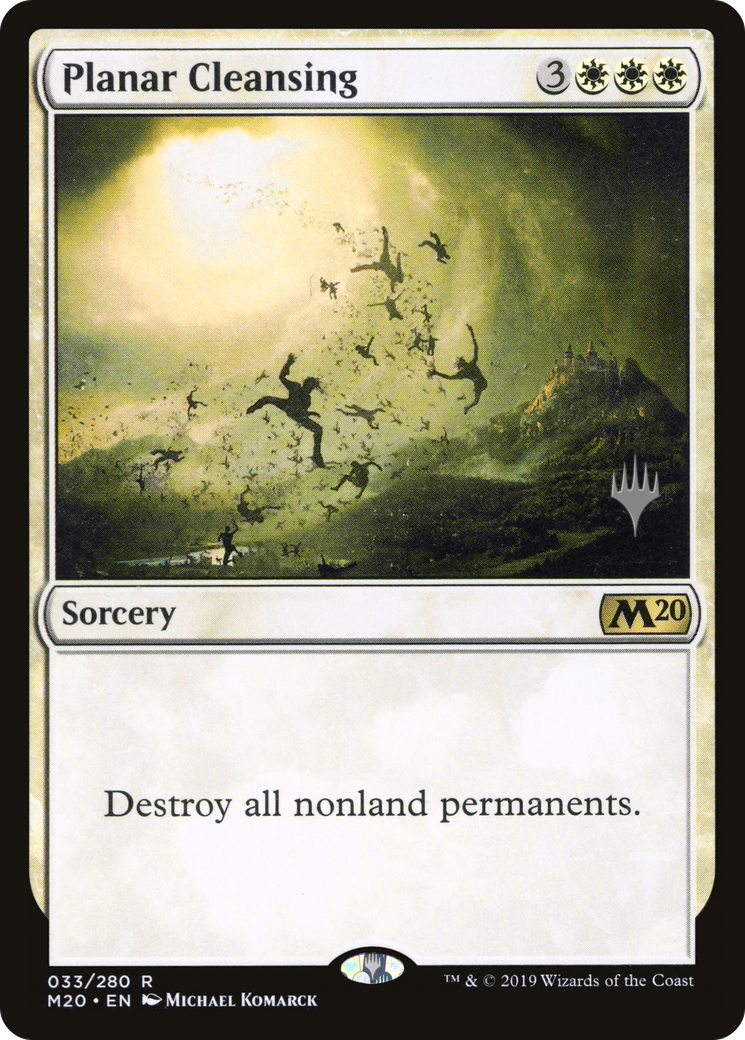 Planar Cleansing (Promo Pack) [Core Set 2020 Promos] Foil