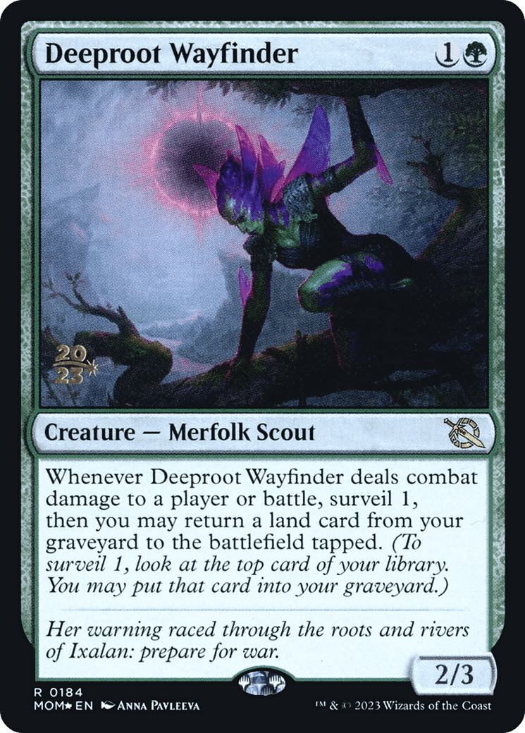 Deeproot Wayfinder [March of the Machine Prerelease Promos]