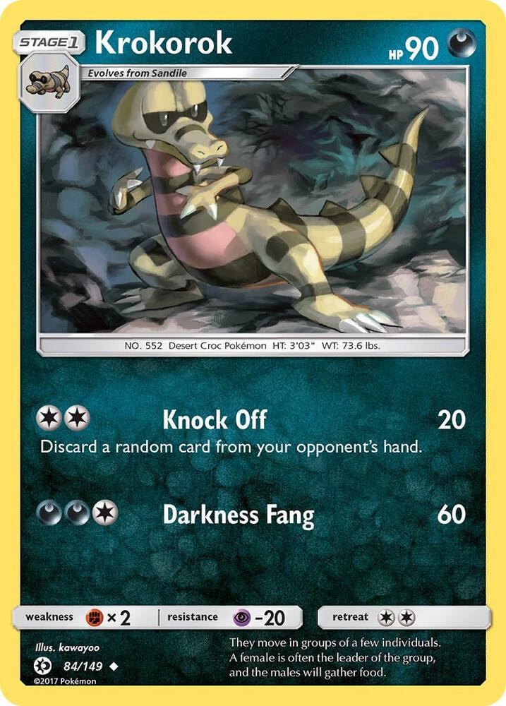 Krokorok 84/149 (SM Base Set) 