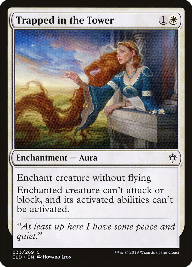 Trapped in the Tower 33/269 (Throne of Eldraine) 