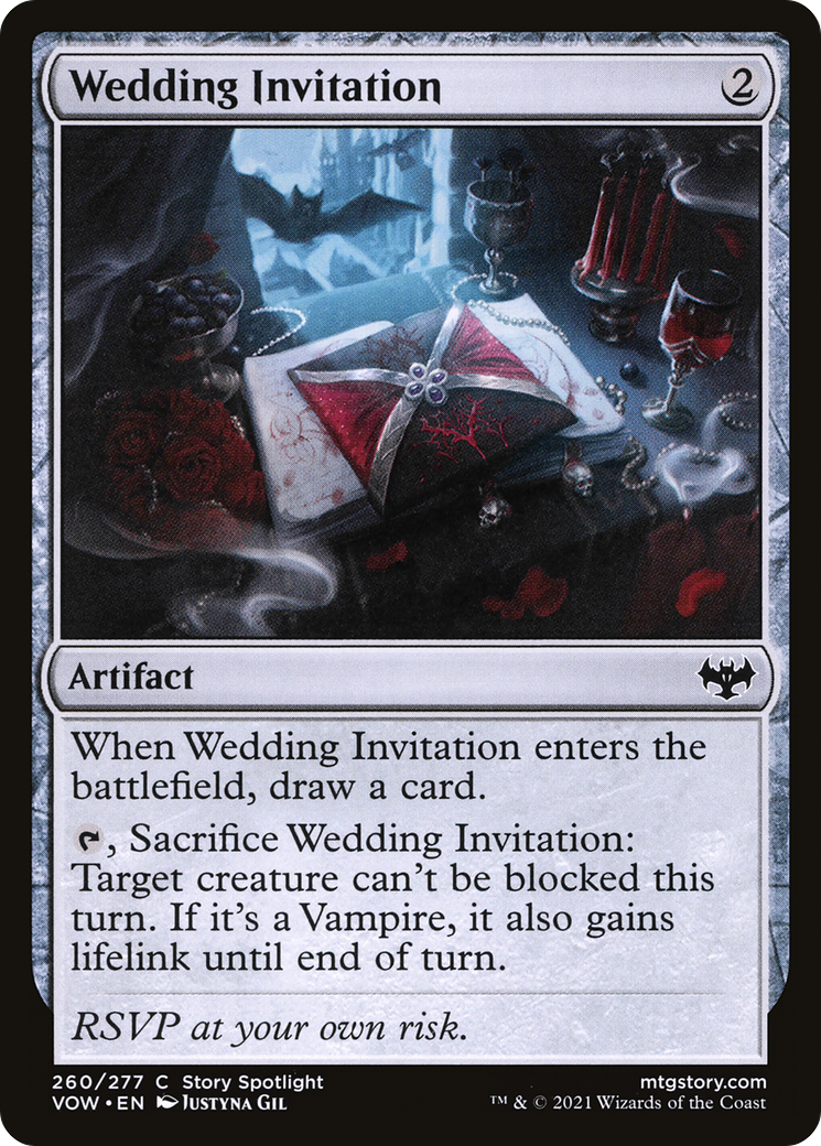 Wedding Invitation [Innistrad: Crimson Vow] Foil