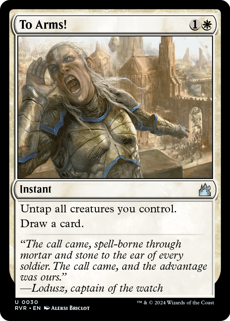 To Arms! [Ravnica Remastered] Foil