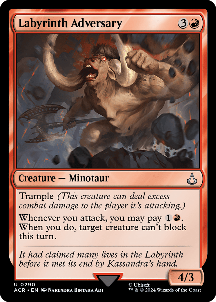 Labyrinth Adversary [Assassin's Creed] Foil