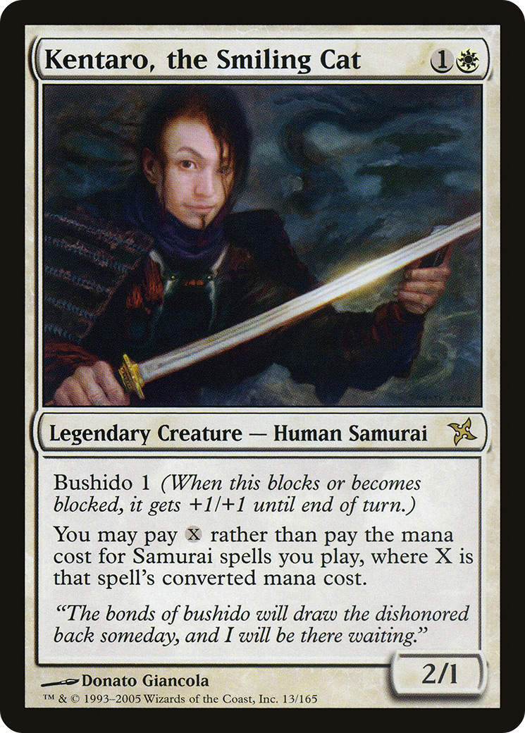Kentaro, the Smiling Cat [Betrayers of Kamigawa] Foil
