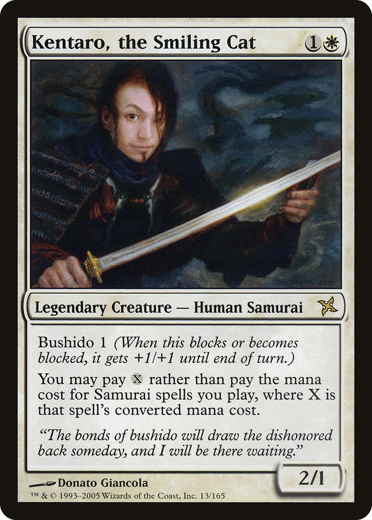 Kentaro, the Smiling Cat [Betrayers of Kamigawa] Foil