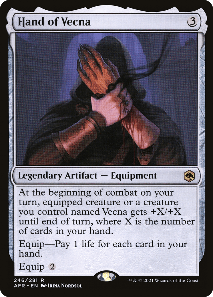 Hand of Vecna [Dungeons & Dragons: Adventures in the Forgotten Realms] Foil
