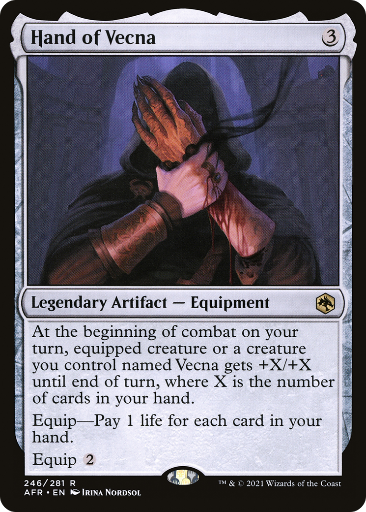 Hand of Vecna [Dungeons & Dragons: Adventures in the Forgotten Realms] Foil