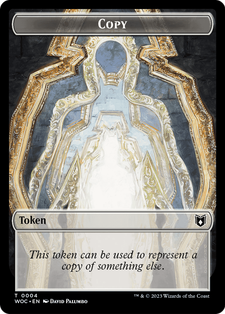 Copy (TWOC-004) - Wilds of Eldraine Commander Tokens Foil