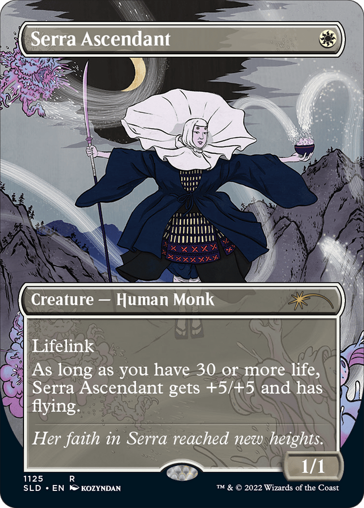 Serra Ascendant (Borderless) [Secret Lair Drop Series] Foil