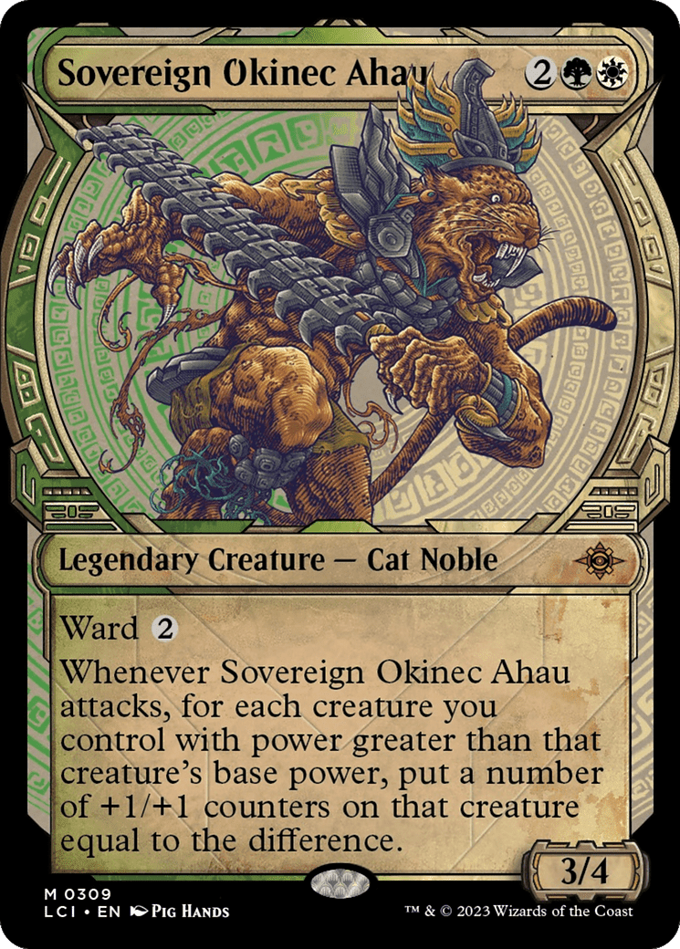 Sovereign Okinec Ahau (Showcase) [The Lost Caverns of Ixalan] Foil