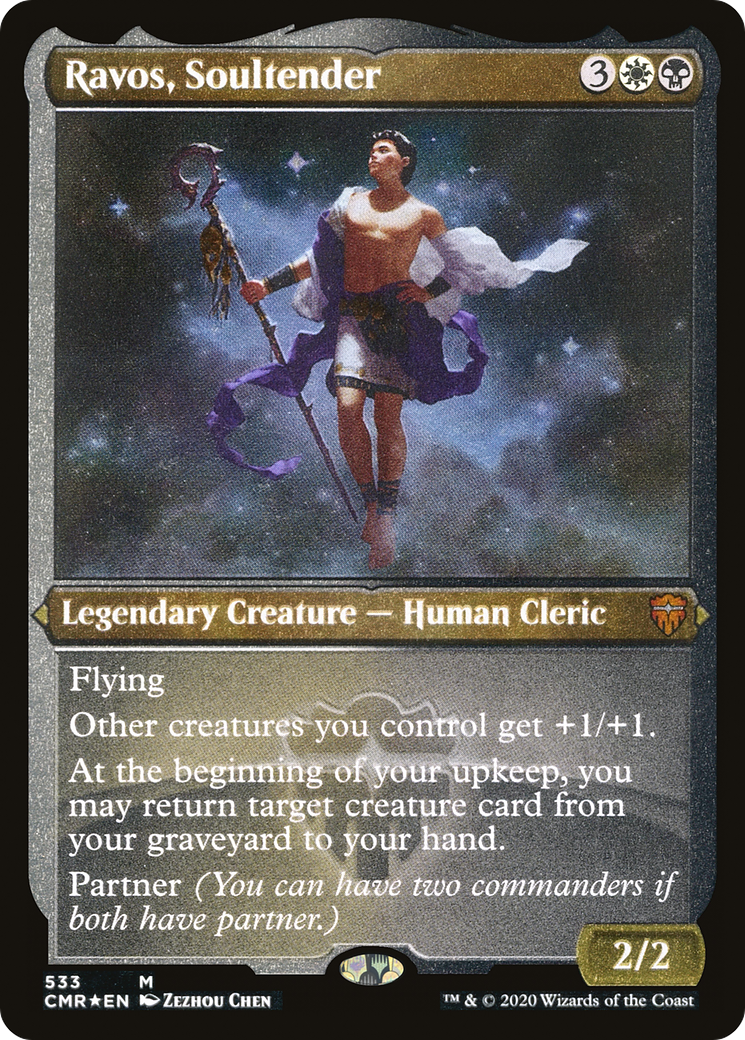 Ravos, Soultender (533) [Commander Legends]  Foil