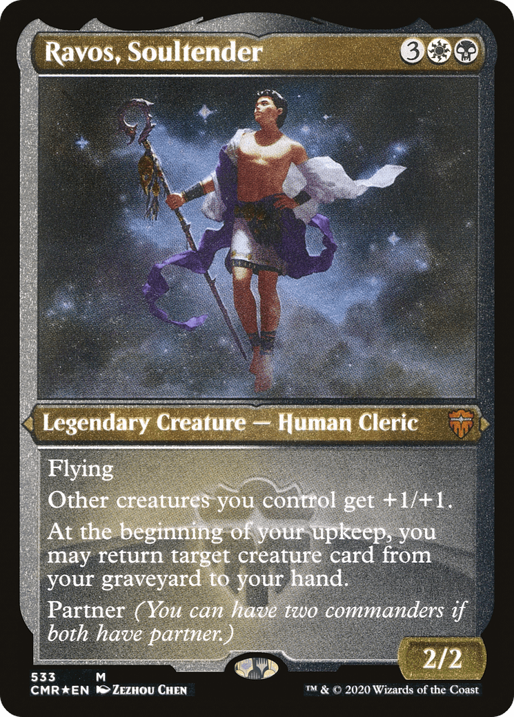 Ravos, Soultender (533) [Commander Legends]  Foil