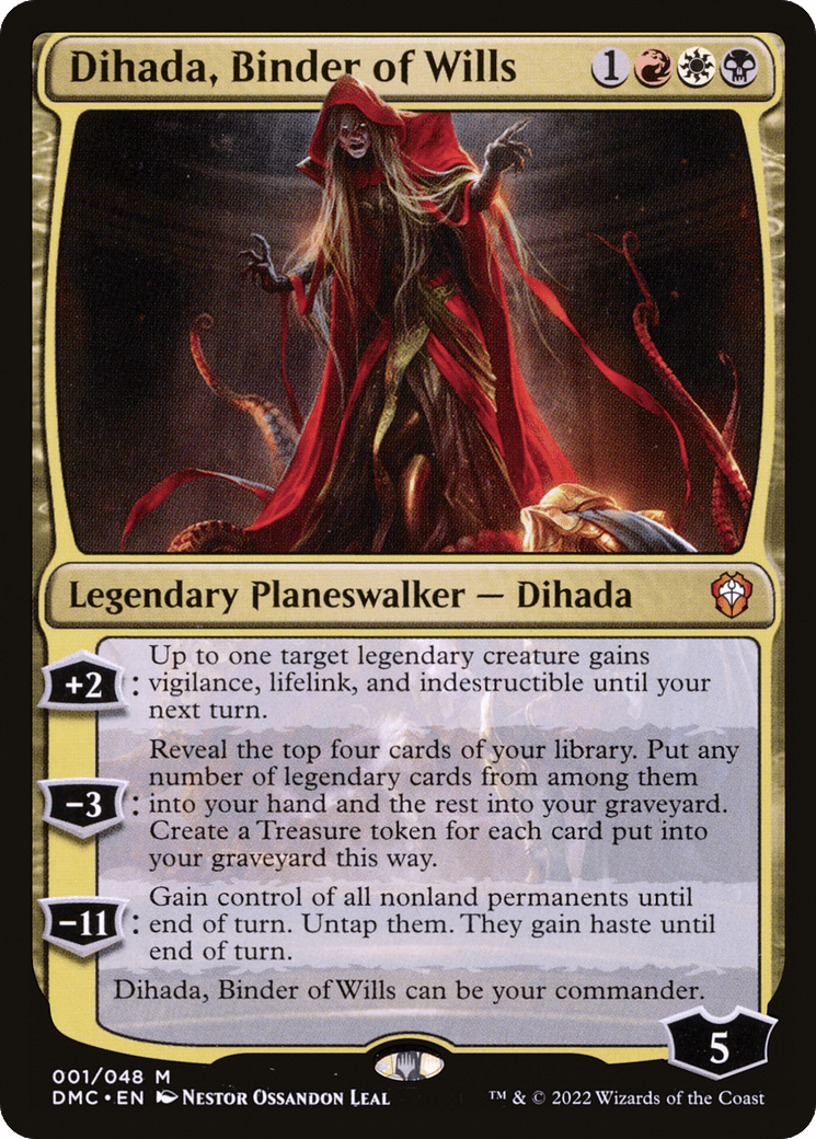 Dihada, Binder of Wills [Dominaria United Commander] Foil
