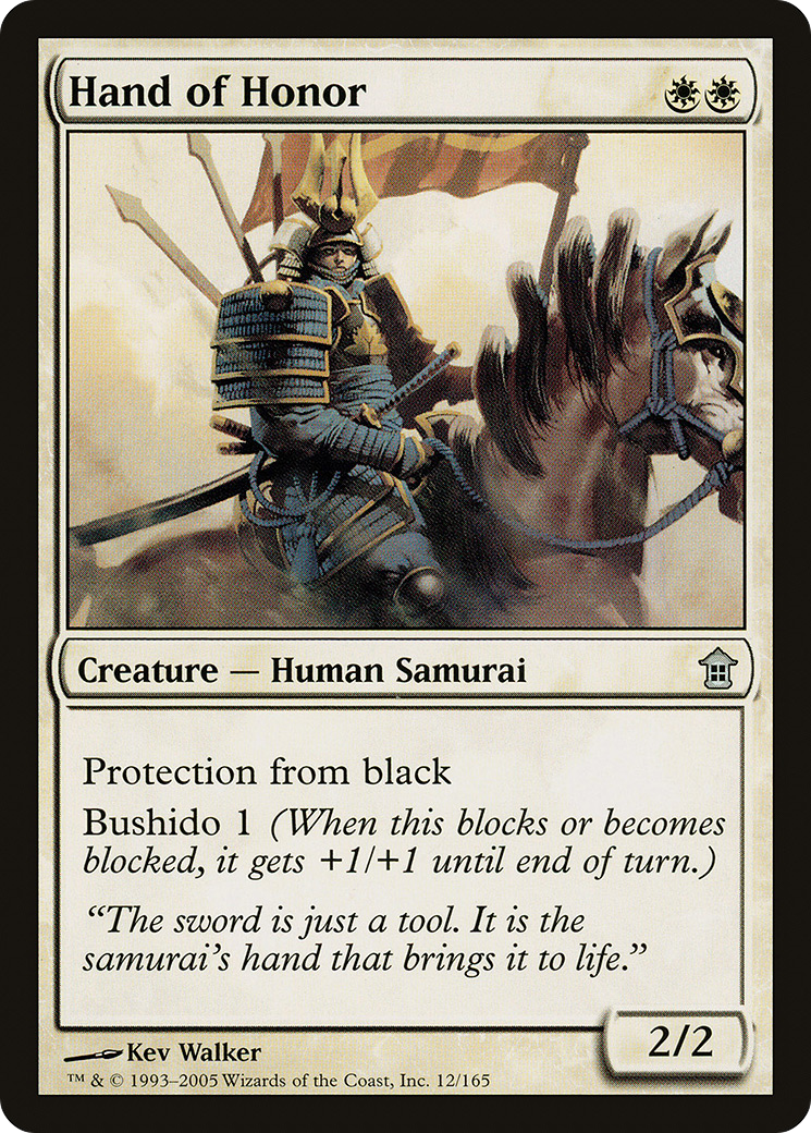 Hand of Honor [Saviors of Kamigawa] Foil
