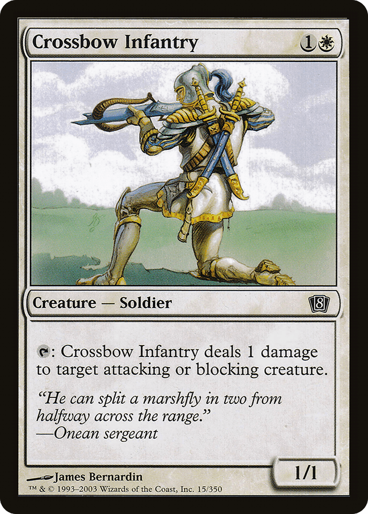 Crossbow Infantry [Eighth Edition] Foil