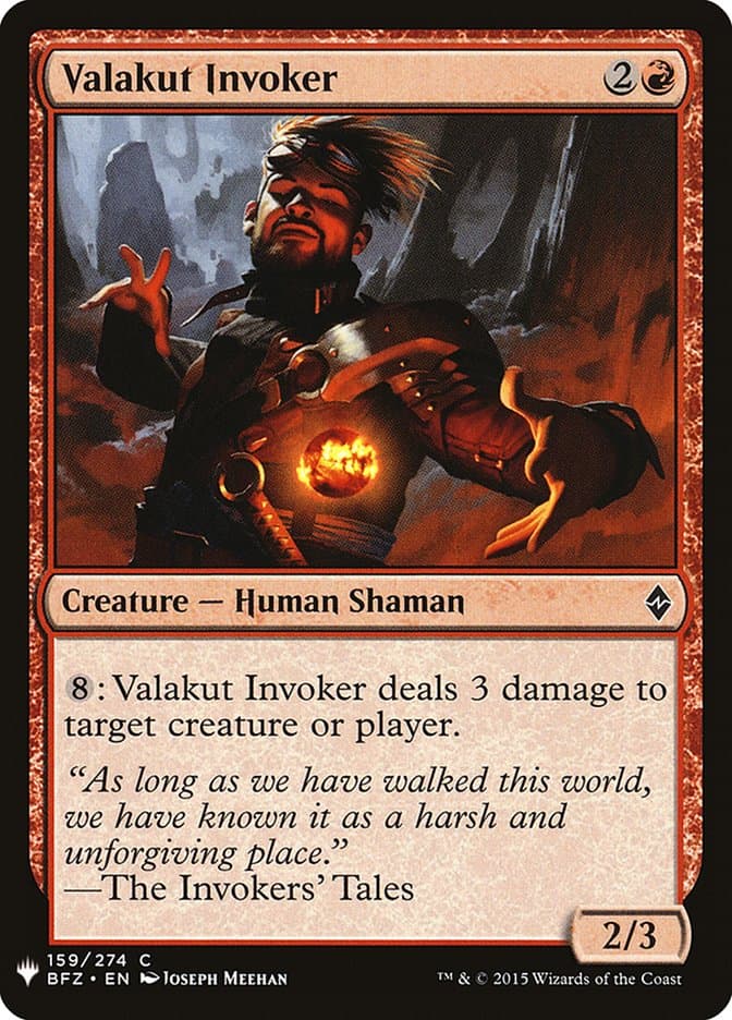 Valakut Invoker |  (BFZ-159) [The List]