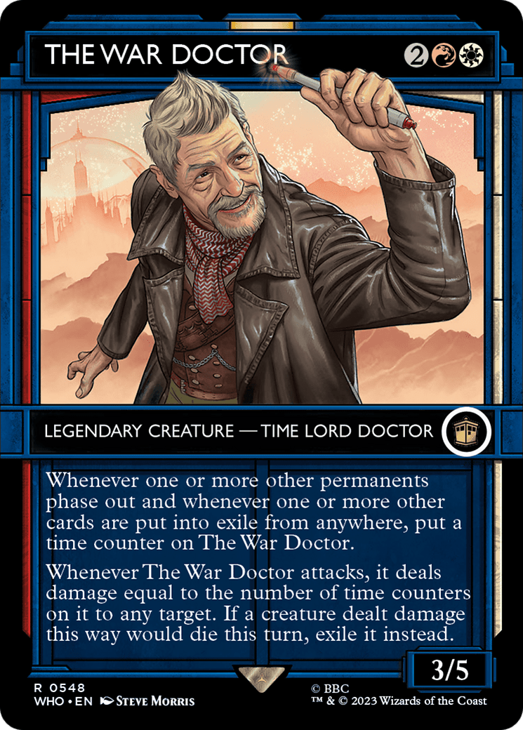 The War Doctor (Showcase) [Doctor Who] Foil