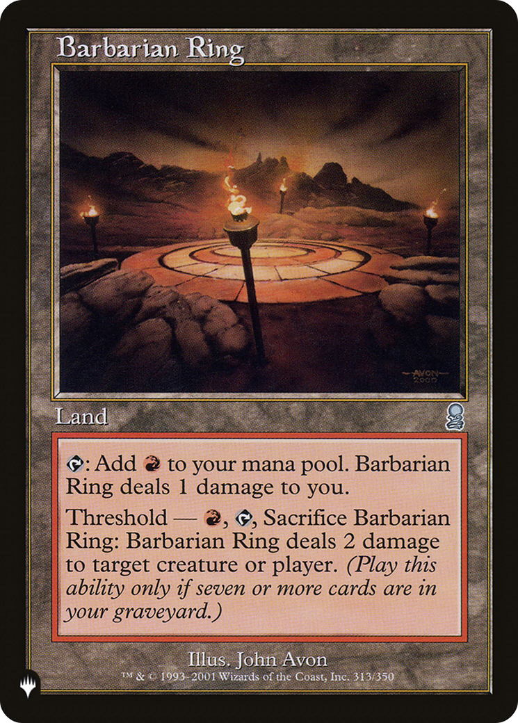 Barbarian Ring |  (ODY-313) [The List]