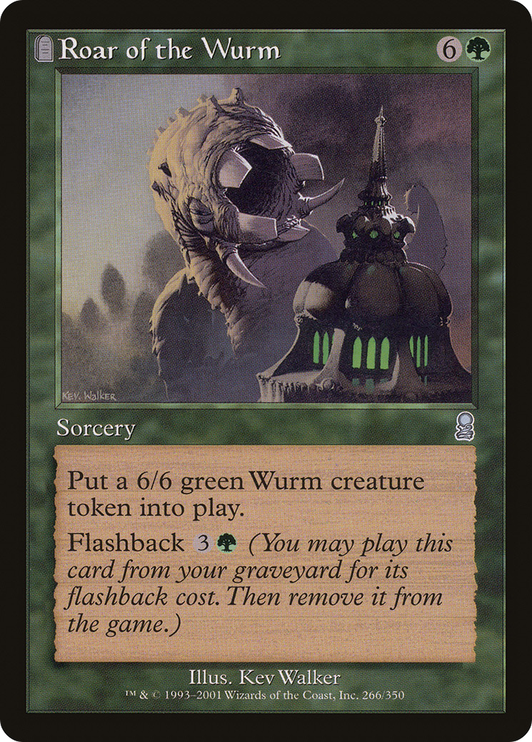 Roar of the Wurm [Odyssey] Foil
