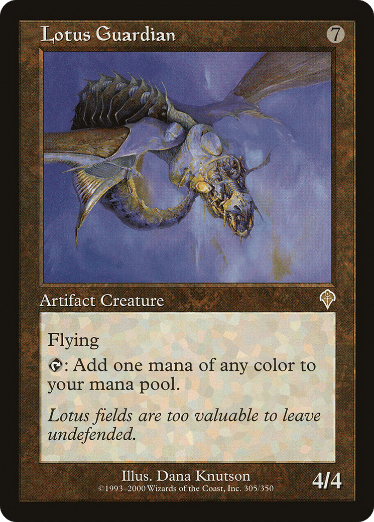 Lotus Guardian [Invasion] Foil