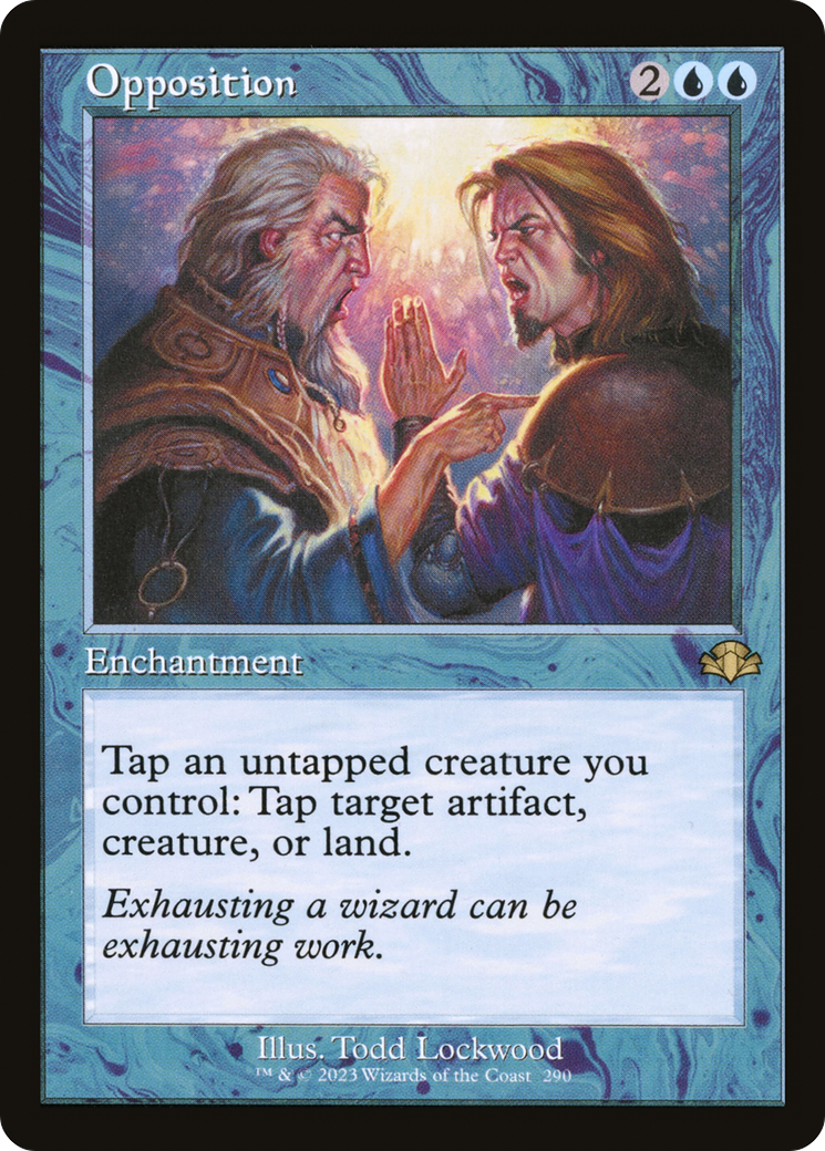 Opposition (Retro) [Dominaria Remastered] Foil