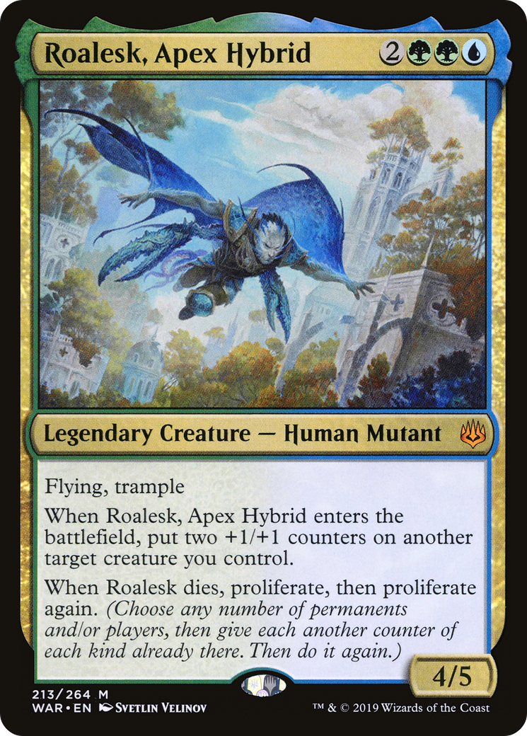 Roalesk, Apex Hybrid [War of the Spark] Foil