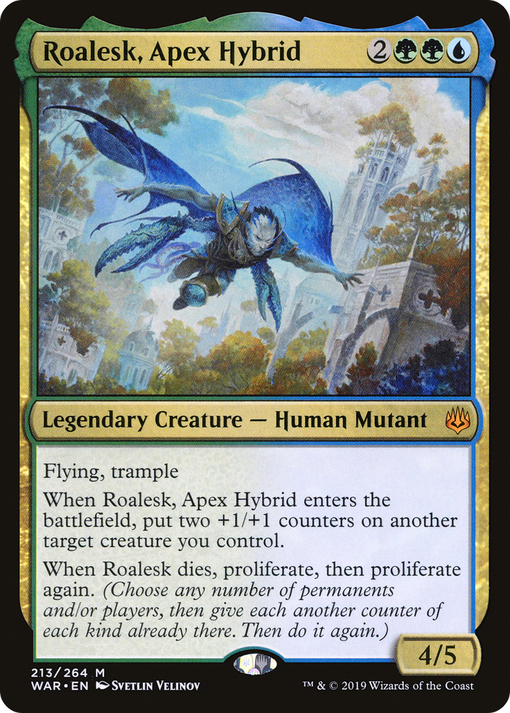 Roalesk, Apex Hybrid [War of the Spark] Foil
