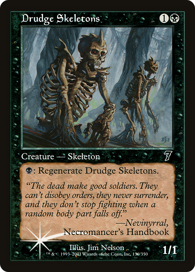 Drudge Skeletons [Seventh Edition] Foil