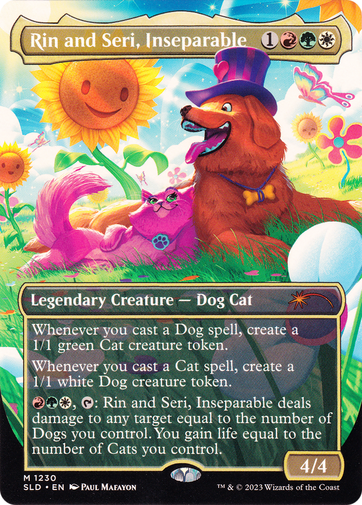 Rin and Seri, Inseparable (Borderless) [Secret Lair Drop Series] Foil