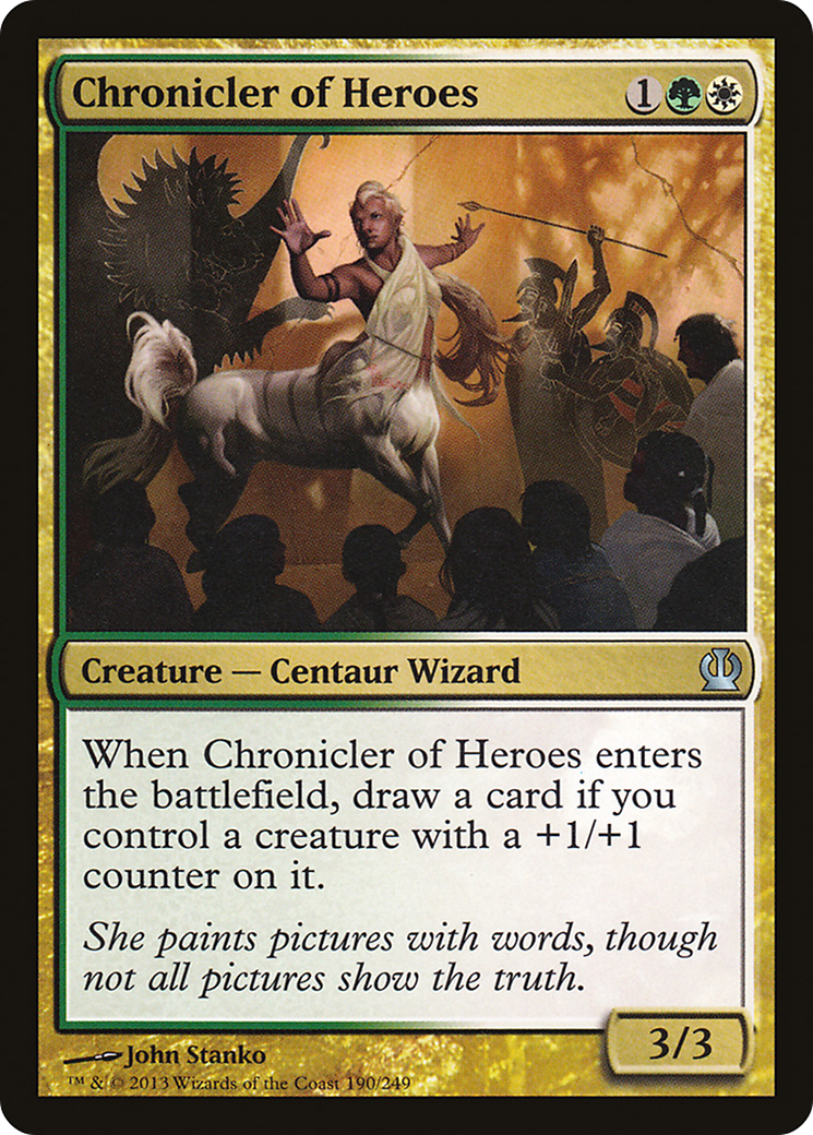 Chronicler of Heroes [Theros] Foil