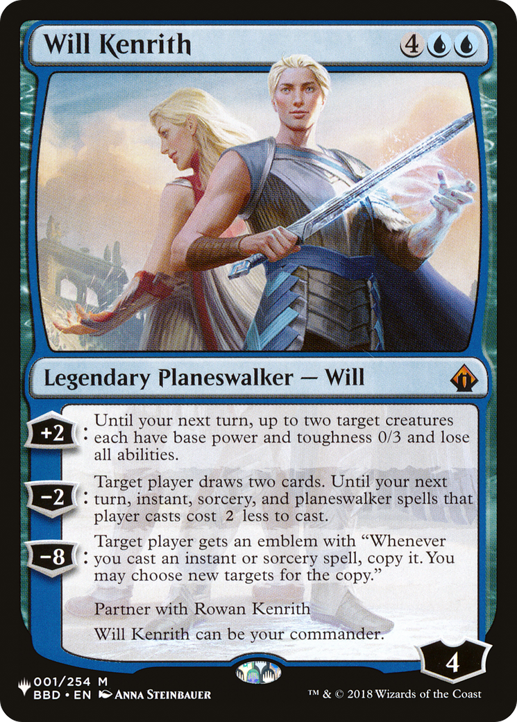 Will Kenrith |  (BBD-1) [The List]