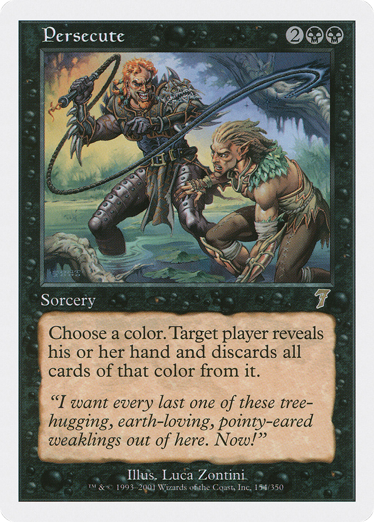 Persecute [Seventh Edition] Foil