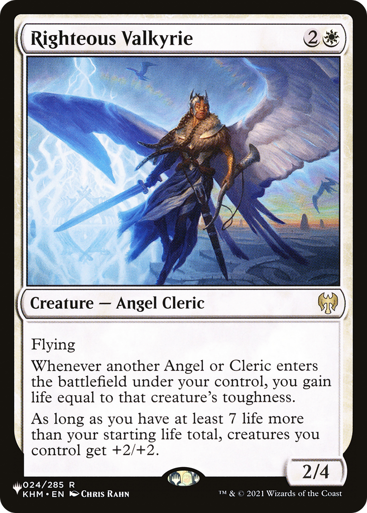 Righteous Valkyrie |  Foil (KHM-24) [The List]