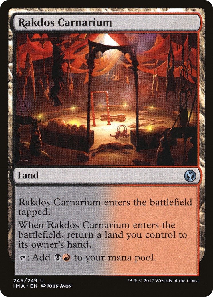 Rakdos Carnarium [Iconic Masters] Foil