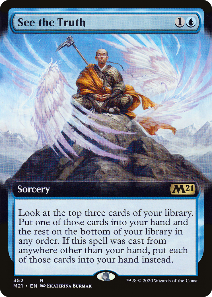 See the Truth (Extended Art) [Core Set 2021] Foil