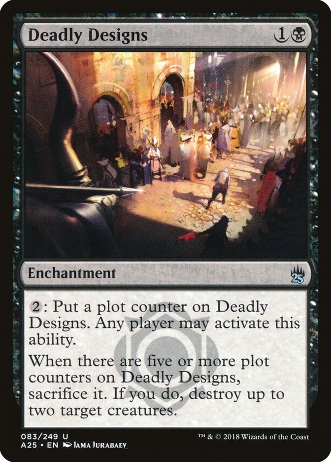 Deadly Designs 83/249 (Masters 25)  - Foil