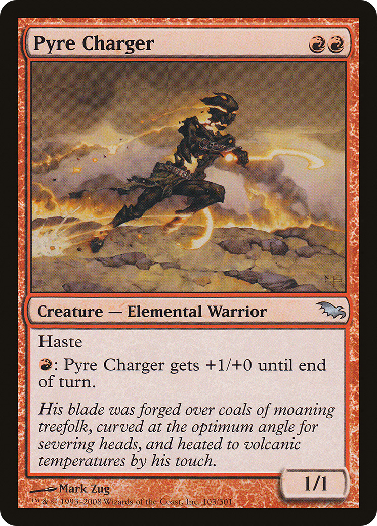 Pyre Charger [Shadowmoor] Foil