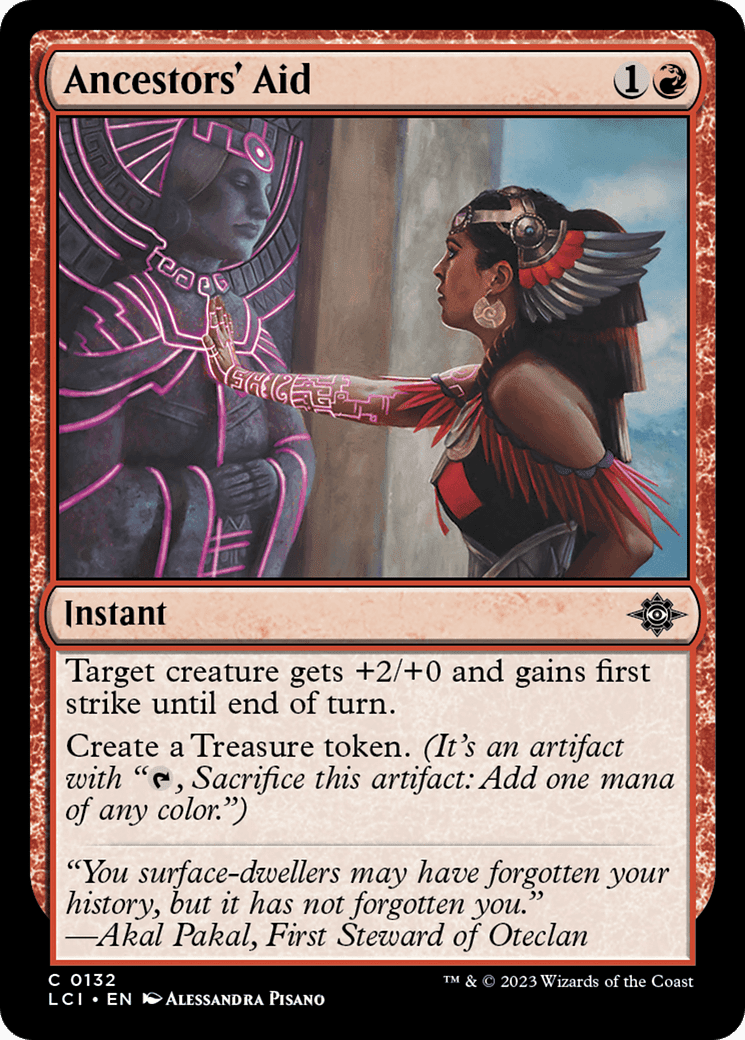 Ancestors' Aid [The Lost Caverns of Ixalan] Foil