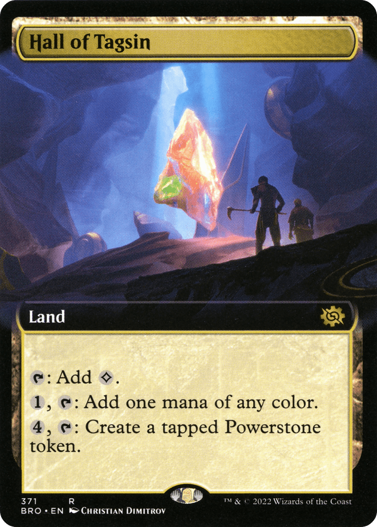 Hall of Tagsin (Extended Art) [The Brothers' War] Foil
