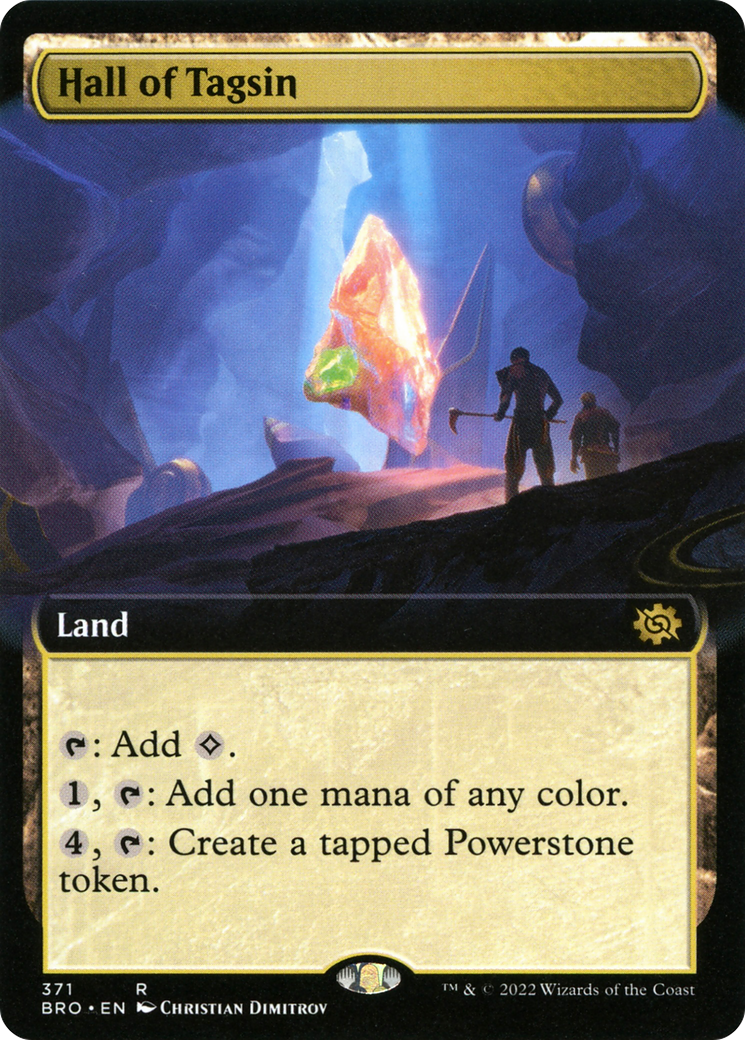 Hall of Tagsin (Extended Art) [The Brothers' War] Foil