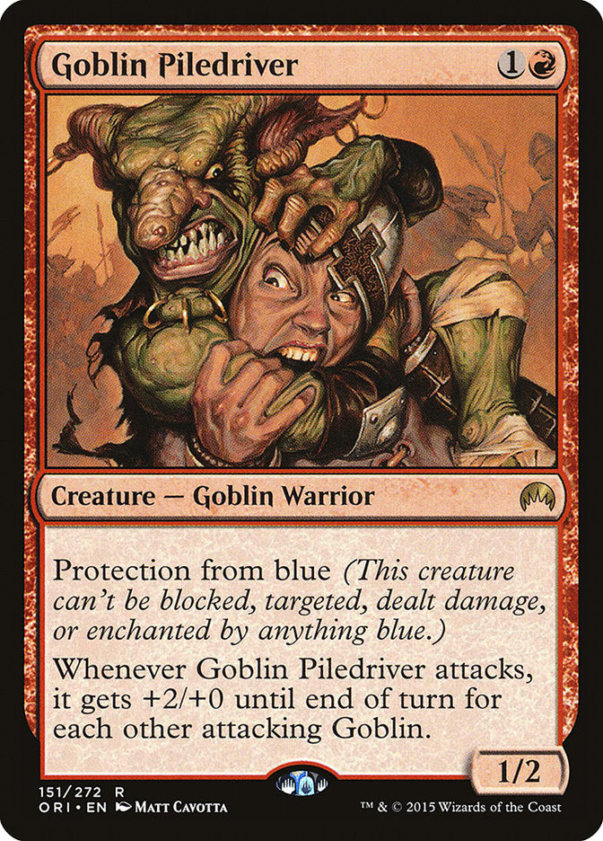 Goblin Piledriver 151 (Magic Origins) 