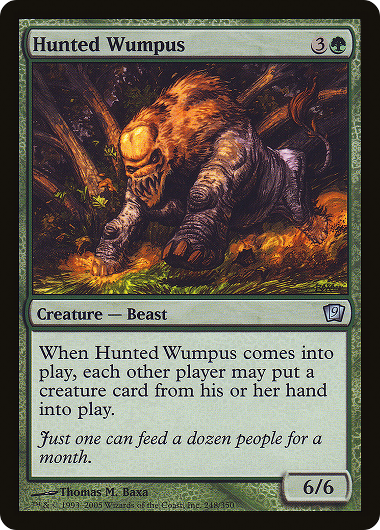 Hunted Wumpus [Ninth Edition] Foil