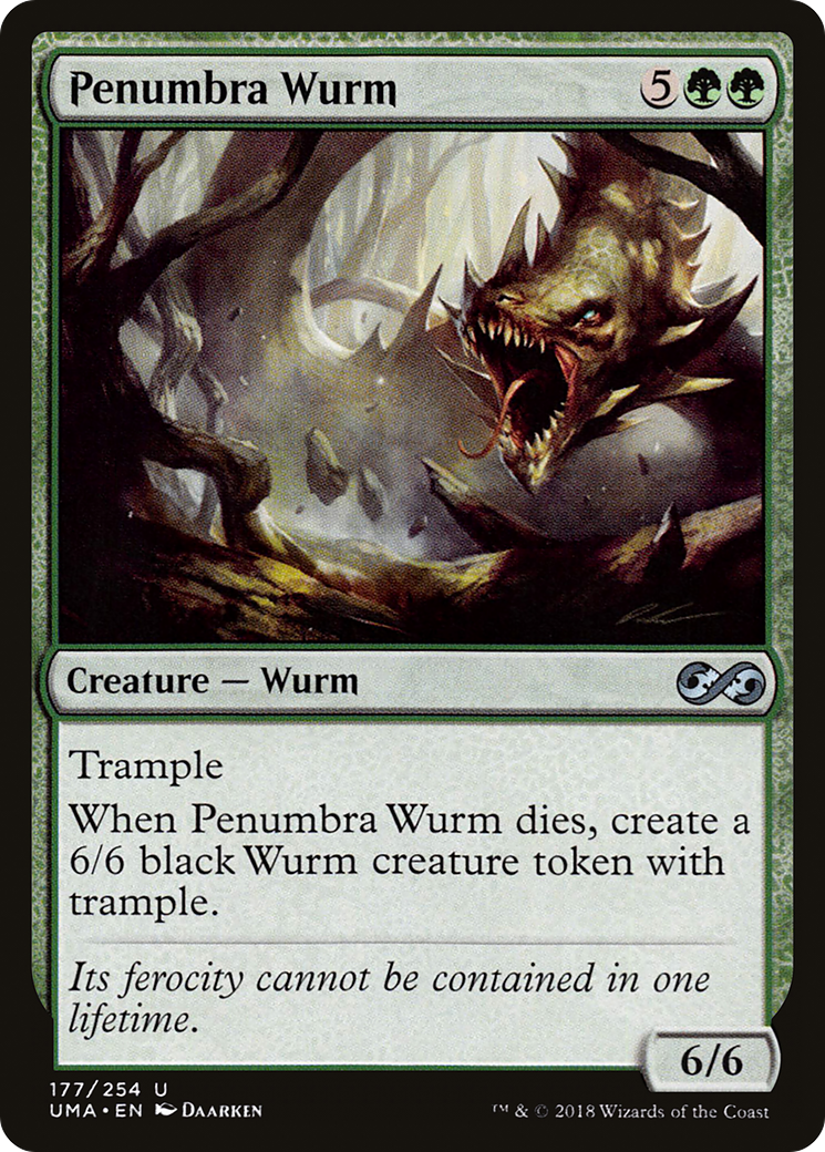 Penumbra Wurm [Ultimate Masters] Foil