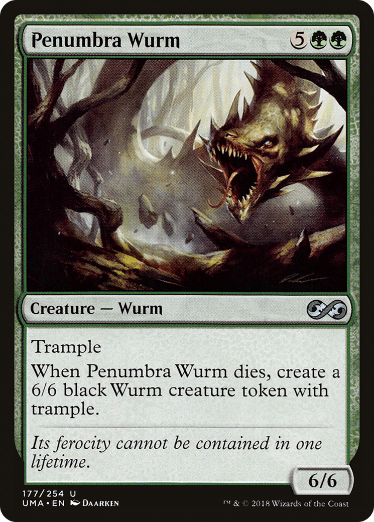 Penumbra Wurm [Ultimate Masters] Foil